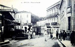 BOUGIE - PLACE DU MARCHE - 1929